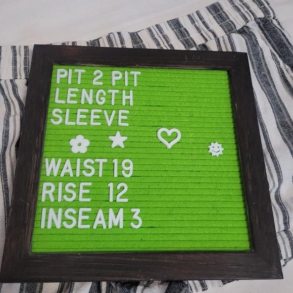 Maurices Women's Linen Blend Beachy Resortwear Striped Shorts Size XL - Picture 8 of 8